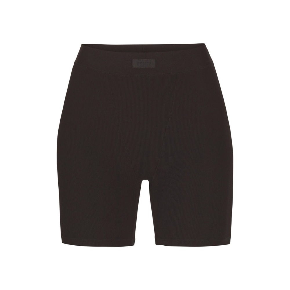 Skims Soft Lounge Boxer (Ribbed) NWT - L - Onyx